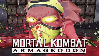 Mortal Kombat: Armageddon - Every Death Trap on Khameleon