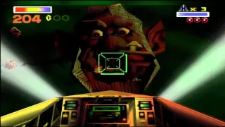 Star Fox 64 EXPERT   Hard Route First Person   Mission 7 Venom 2