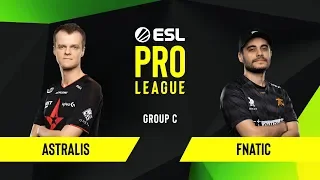 CS:GO - Astralis vs. Fnatic [Inferno] Map 1 - Group C - ESL EU Pro League Season 10