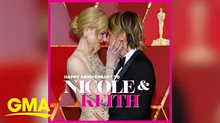 Happy Anniversary Nicole Kidman and Keith Urban l GMA