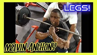 Melvin Anthony - LEG WORKOUT - from his Marvelous DVD (2000)