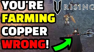 How to INSTANTLY get STACKS of COPPER in V Rising