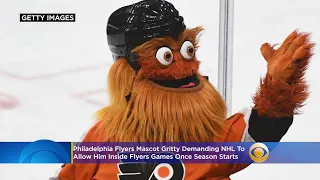 'The World Needs Gritty': Gritty Demanding NHL To Allow Him Inside Flyers Games Once Season Starts I