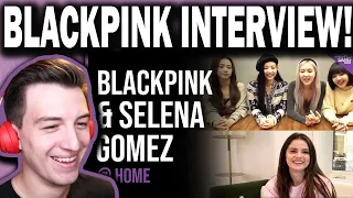 Blackpink & Selena Gomez Talk Ice Cream, The Album & Rare Beauty REACTION!