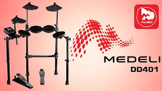 [Eng Sub] Medeli DD401 digital drum kit