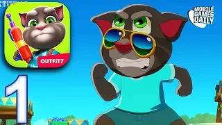 TALKING TOM CAMP Gameplay Part 1 - Getting Started (iOS Android)