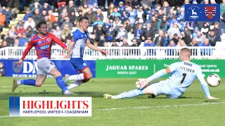 Grey scores in final home game ⭐️ | Hartlepool United 1-1 Dagenham & Redbridge