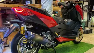 Pr2 Full Titanium Sound Check for Yamaha Xmax 300