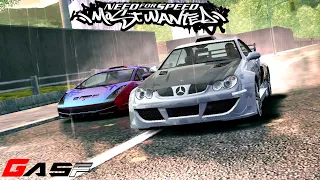 Most Wanted Race:Lamborghini Gallardo VS Mercedes-Benz CLK500 | [60fps Gameplay] NFS MW 2005