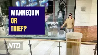 Polish Police Arrest Shopping Mall Thief Who Pretended to Be a Mannequin