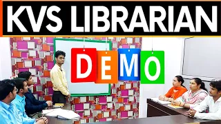 KVS Librarian Demo | Kvs #librarian interview demo class | PD Classes