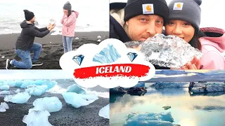 The Icy Playground of Diamond Beach and the Jökulsárlón Glacier Lagoon