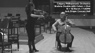 CPO / Brahms Double with Cohen + Choi preview