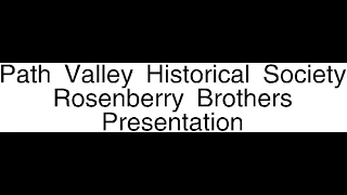 pvhs rosenberry brothers presentation movie part 2 movie