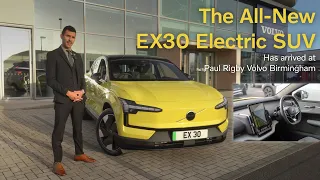 Introducing The All-New Volvo EX30 (Moss Yellow) | Paul Rigby Volvo