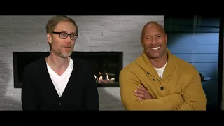 The Rock and Stephen Merchant reveal why they made "Fighting with My Family"