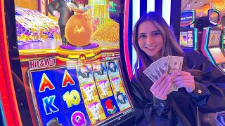 Her AWESOME Slot Session at the Palazzo Casino in Las Vegas!🎲