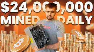 $24 MILLION DOLLARS of NEW COINS are Mined Daily