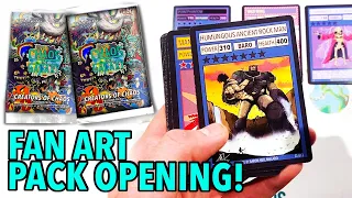 Fan Made Pack Opening - Creators Of Chaos (chaos galaxy TCG)