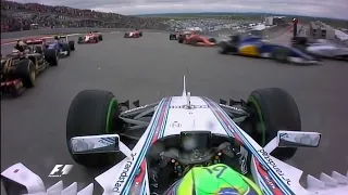 F1 2015 Onboard Crashes Part 2