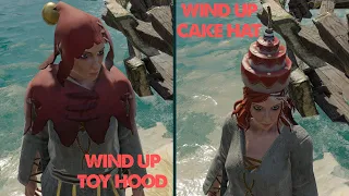 Wind Up Cake Hat + Wind Up Toy Hood - Divinity 2