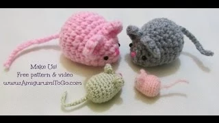 Crochet Along Amigurumi Mouse