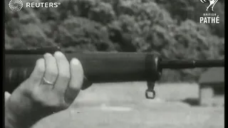 .280 calibre rifle demonstrated (1951)