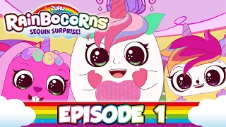 Rainbocorns | Egg-citing News | Series 1 Episode 1 | Animated Series | Cartoons for kids | Zuru