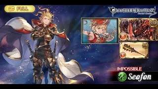 [GBF] Seofon Raid Blue chest Full Auto Blue chest 4 turns Monk Class Version (M3 Grid)