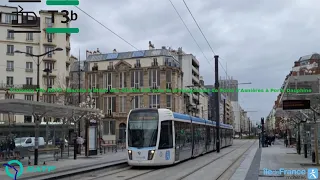 Tramway T3b RATP : La Marche à Blanc pour le prolongement de Porte d'Asnières à Porte Dauphine