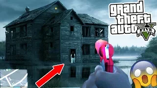 GTA 5 HAUNTED HOUSE FOUND!!! GOING INSIDE! 😱 (GTA 5)