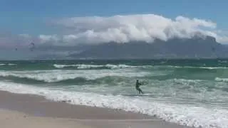 KiteSurfing in Cape Town: Board grab by Adi K!