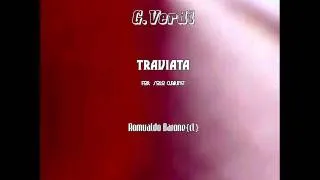 Album G.Verdi Traviata for solo clarinet