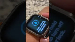 Ejecting Water 💧 from Apple Watch Ultra
