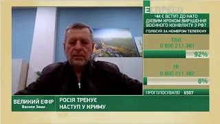 Вода в Криму, наступ Росії з Криму I Великий ефір Василя Зими