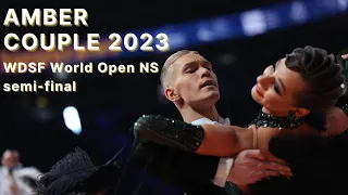 Amber Couple 2023 - WDSF World Open NS ST - 1/2 Final - Quickstep