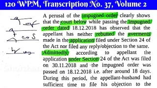 120 WPM, Transcription No  37, Legal, Volume 2, With ouline & Text।।