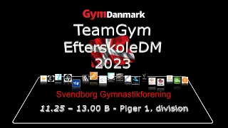 TeamGym Efterskole DM 2023 B Piger 1. Division