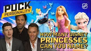 How many Disney princesses can you name? | Puck Personality | NHL