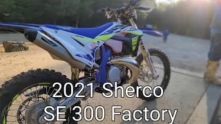 Rob's new 2021 Sherco SE 300 Factory / NOT A BIKE REVIEW