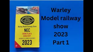 Warley model railway show 2023 part 1 fully packed with layouts and stands, filmed by  Mangley Town