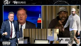 Kanye West WALKS OFF Piers Morgan interview “You Don’t Care” 👀