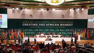 Forty-four countries sign historic Africa Union free trade agreement