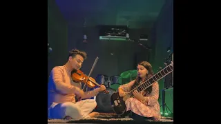 sitar_violin_duo || mere dholna || Bhul bhulaiya || Sultan Masood || Sitar_e_saga