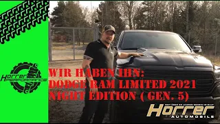 Horrer präsentiert euch den Dodge Ram Limited 2021 Night Edition ( 5. Generation) | HorrerTV #5