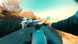 Moto Guzzi V7 Rough - Contry side ride - PURE SOUND 4K