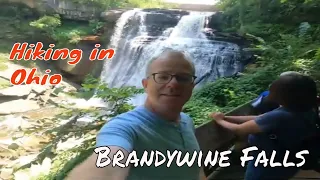 Chasing Waterfalls: Hiking Brandywine Falls in Cuyahoga Valley National Park, Ohio.