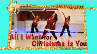 All I Want for Christmas is You - Mariah Carey | Swing/Jive | Zumba© Choreography by Silvie Fitness