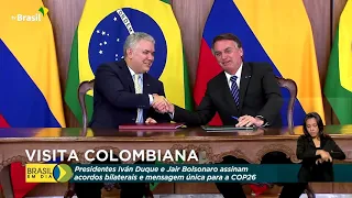 Visita oficial do presidente da Colombia