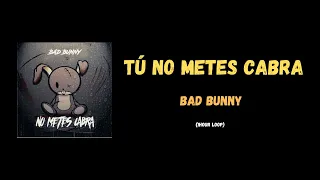 Bad Bunny - Tu no mete cabra [1 hour loop]